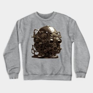 Steampunk Robot Crewneck Sweatshirt